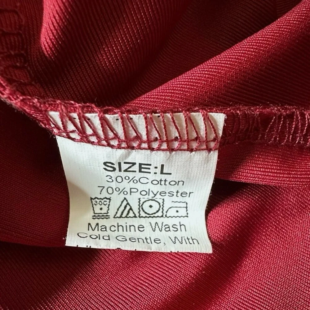 BLENCOT Jumpsuit Short Sleeve Casual v Neck Belted SZ Large NWOT - Picture 10 of 10